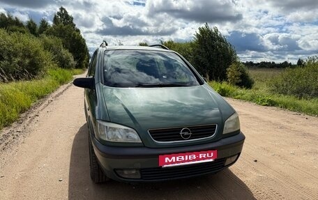 Opel Zafira A рестайлинг, 2002 год, 450 000 рублей, 11 фотография