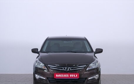 Hyundai Solaris II рестайлинг, 2015 год, 989 000 рублей, 2 фотография