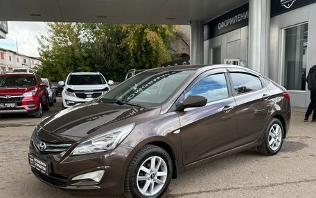 Hyundai Solaris II рестайлинг, 2014 год, 1 075 000 рублей, 3 фотография