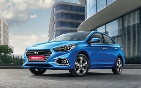 Hyundai Solaris II рестайлинг, 2018 год, 795 000 рублей, 1 фотография