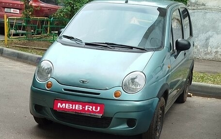 Daewoo Matiz I, 2009 год, 130 000 рублей, 1 фотография