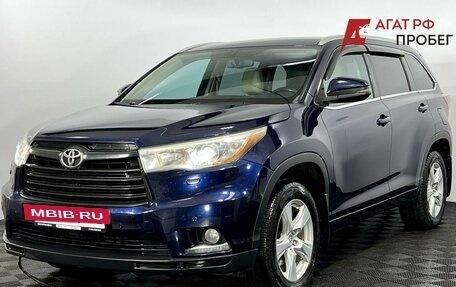Toyota Highlander III, 2014 год, 2 480 000 рублей, 2 фотография