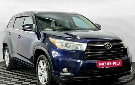 Toyota Highlander III, 2014 год, 2 480 000 рублей, 4 фотография