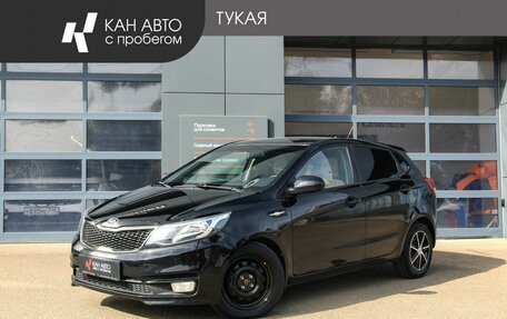 KIA Rio III рестайлинг, 2016 год, 1 077 000 рублей, 1 фотография