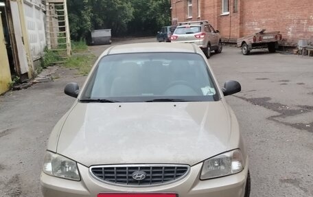 Hyundai Accent II, 2005 год, 350 000 рублей, 1 фотография