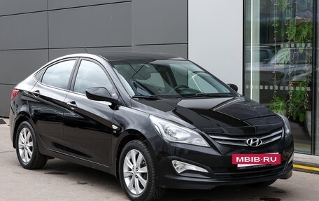 Hyundai Solaris II рестайлинг, 2016 год, 1 049 000 рублей, 3 фотография