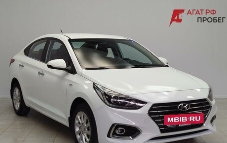 Hyundai Solaris II рестайлинг, 2018 год, 1 415 000 рублей, 3 фотография