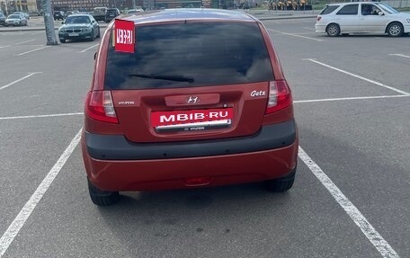 Hyundai Getz I рестайлинг, 2008 год, 490 000 рублей, 4 фотография