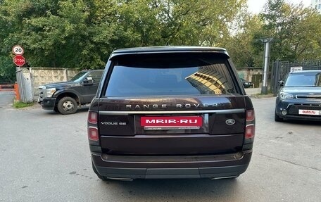 Land Rover Range Rover IV рестайлинг, 2018 год, 6 590 000 рублей, 5 фотография