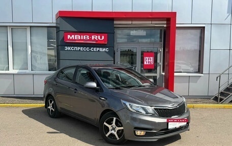 KIA Rio III рестайлинг, 2016 год, 1 052 145 рублей, 1 фотография