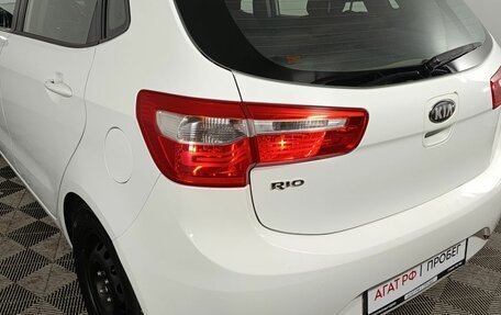 KIA Rio III рестайлинг, 2013 год, 790 000 рублей, 19 фотография