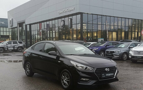 Hyundai Solaris II рестайлинг, 2018 год, 866 000 рублей, 3 фотография