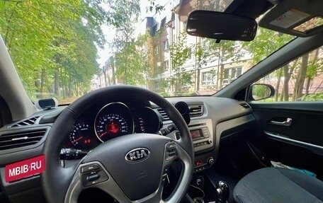 KIA Rio III рестайлинг, 2017 год, 1 190 000 рублей, 37 фотография