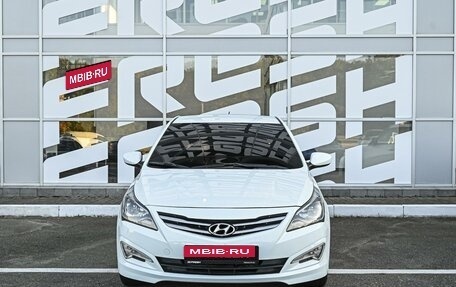 Hyundai Solaris II рестайлинг, 2015 год, 1 089 000 рублей, 3 фотография