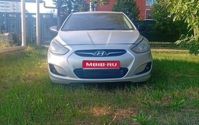 Hyundai Solaris II рестайлинг, 2011 год, 680 000 рублей, 1 фотография