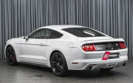 Ford Mustang VI рестайлинг, 2017 год, 2 980 000 рублей, 2 фотография