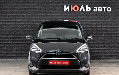 Toyota Sienta II, 2017 год, 1 380 000 рублей, 2 фотография