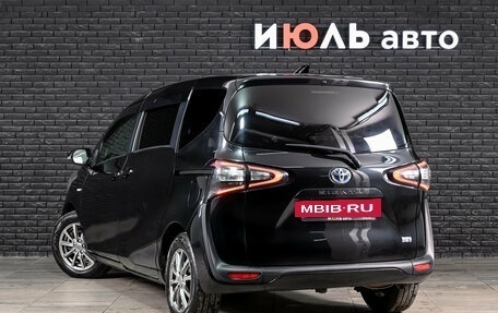 Toyota Sienta II, 2017 год, 1 380 000 рублей, 6 фотография