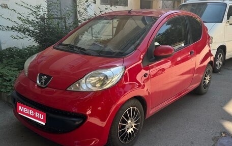 Peugeot 107 I рестайлинг, 2007 год, 317 000 рублей, 1 фотография