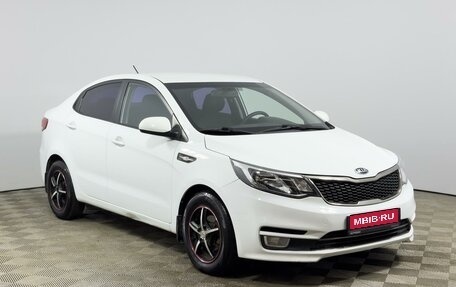 KIA Rio III рестайлинг, 2015 год, 963 100 рублей, 1 фотография