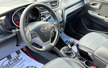 KIA Rio III рестайлинг, 2015 год, 967 000 рублей, 24 фотография