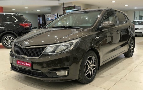 KIA Rio III рестайлинг, 2016 год, 1 335 000 рублей, 1 фотография