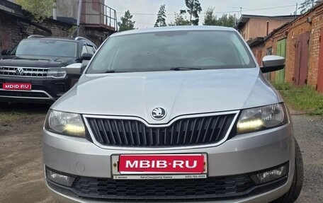 Skoda Rapid I, 2018 год, 1 250 000 рублей, 1 фотография