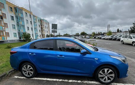 KIA Rio IV, 2017 год, 1 110 000 рублей, 4 фотография