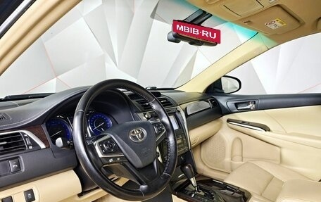 Toyota Camry, 2015 год, 2 095 000 рублей, 19 фотография