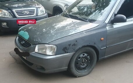 Hyundai Accent II, 2005 год, 145 000 рублей, 2 фотография