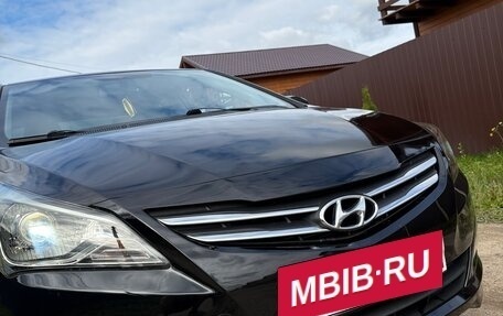 Hyundai Solaris II рестайлинг, 2014 год, 740 000 рублей, 23 фотография
