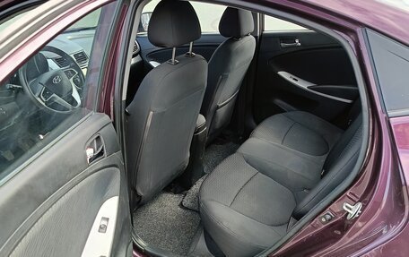Hyundai Solaris II рестайлинг, 2011 год, 595 000 рублей, 10 фотография