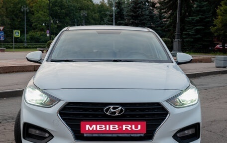Hyundai Solaris II рестайлинг, 2018 год, 1 100 000 рублей, 15 фотография