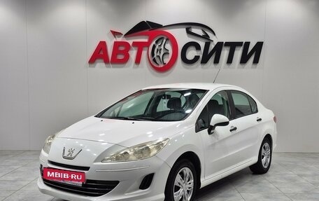 Peugeot 408 I рестайлинг, 2013 год, 690 000 рублей, 3 фотография