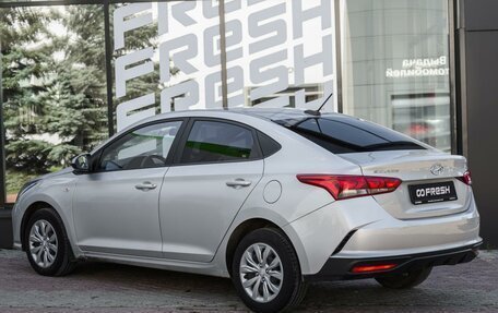 Hyundai Solaris II рестайлинг, 2021 год, 1 520 000 рублей, 2 фотография