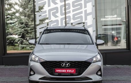 Hyundai Solaris II рестайлинг, 2021 год, 1 520 000 рублей, 3 фотография