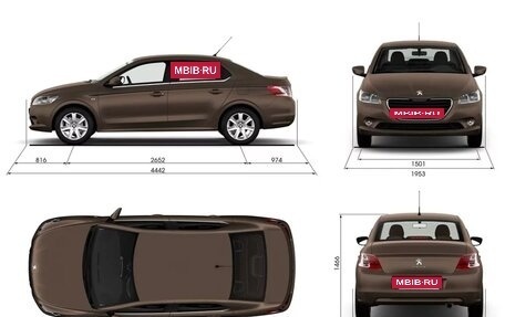 Peugeot 301 I рестайлинг, 2013 год, 430 000 рублей, 7 фотография