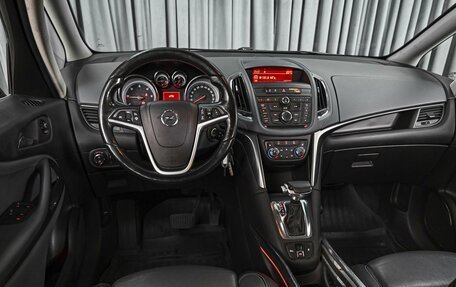 Opel Zafira C рестайлинг, 2013 год, 1 198 000 рублей, 6 фотография