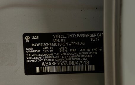 BMW 3 серия, 2017 год, 2 500 000 рублей, 21 фотография