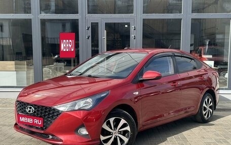 Hyundai Solaris II рестайлинг, 2021 год, 1 610 000 рублей, 1 фотография