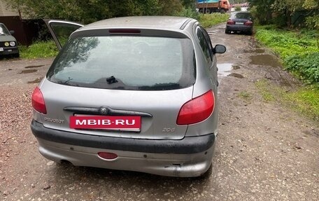 Peugeot 206, 2000 год, 70 000 рублей, 9 фотография