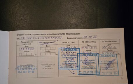 Subaru XV I рестайлинг, 2012 год, 1 250 000 рублей, 20 фотография
