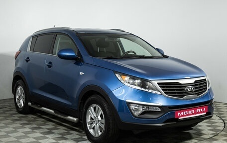 KIA Sportage III, 2013 год, 1 229 700 рублей, 3 фотография