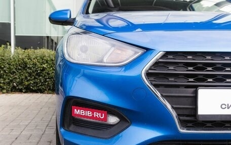 Hyundai Solaris II рестайлинг, 2018 год, 1 050 000 рублей, 10 фотография