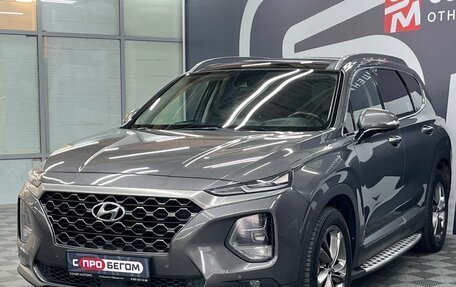Hyundai Santa Fe IV, 2019 год, 3 149 900 рублей, 3 фотография