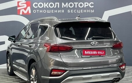 Hyundai Santa Fe IV, 2019 год, 3 149 900 рублей, 4 фотография