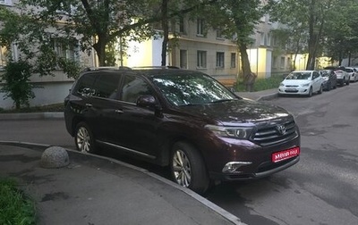 Toyota Highlander III, 2012 год, 1 475 000 рублей, 1 фотография
