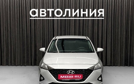 Hyundai Solaris II рестайлинг, 2021 год, 1 390 000 рублей, 2 фотография