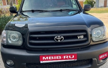 Toyota Sequoia II рестайлинг, 2002 год, 1 800 000 рублей, 4 фотография