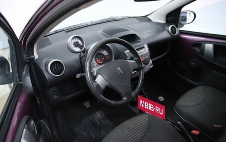 Peugeot 107 I рестайлинг, 2012 год, 490 000 рублей, 10 фотография